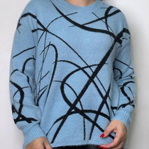 Свитер Kosta (42-46) 95711 l.blue (зима) Kosta 95711 l.blue