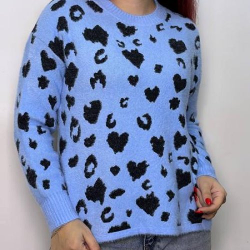 Свитер Kosta (42-46) 95718 l.blue (зима) Kosta 95718 l.blue
