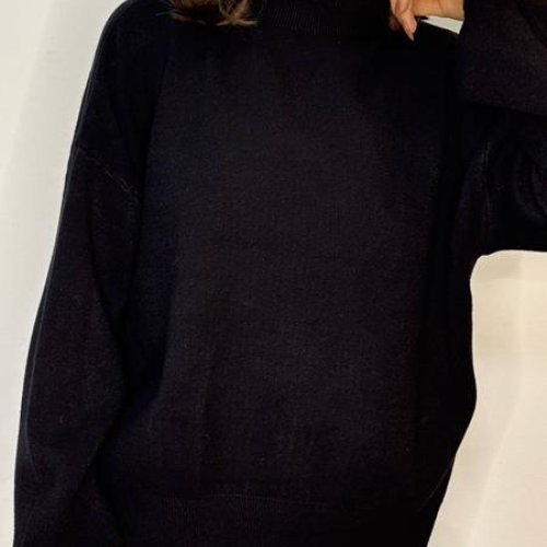 Свитер Kosta (42-48) 9603 black (зима) Kosta 9603 black