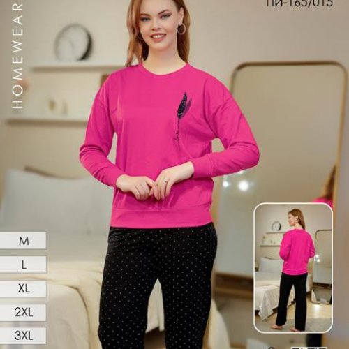 Пижама Samo (46-56) 165-015 pink (зима) Samo 165-015 pink