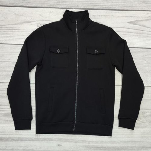 Кофта спорт Samo (48-56) 2115 black (зима) Samo 2115 black