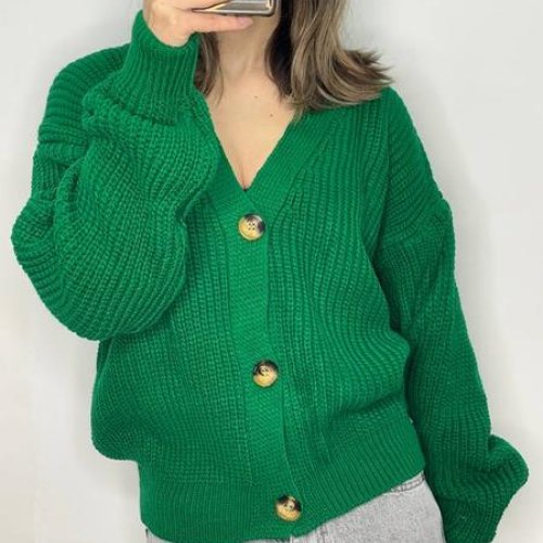 Кардиган Kosta (42-48) 1067 green (зима) Kosta 1067 green