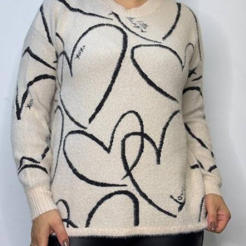 Свитер Kosta (42-46) 12597 beige (зима) Kosta 12597 beige