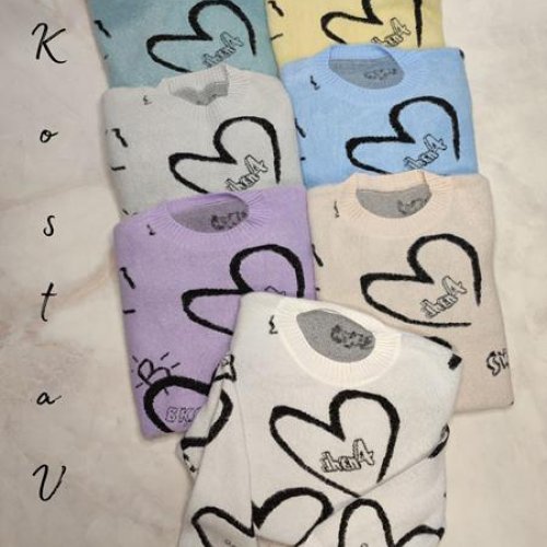 Свитер Kosta (42-46) 59772 mix (зима) Kosta 59772 mix