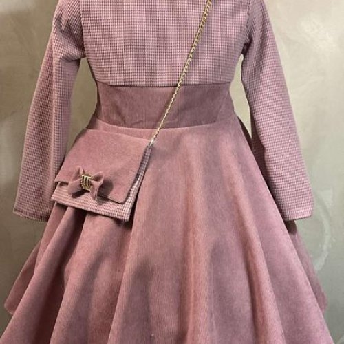 Платье Safi (122-134) M255 powder (деми) Safi M255 powder