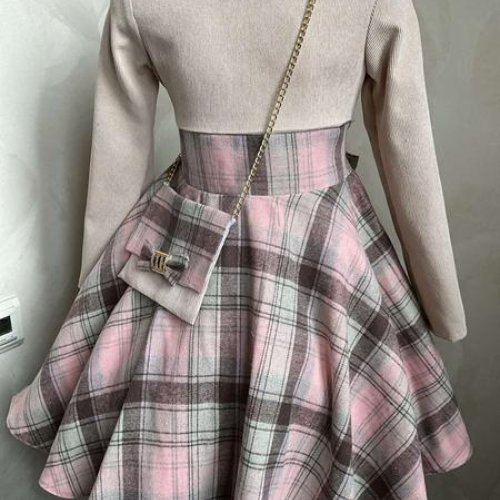 Платье Safi (122-134) M257 pink (деми) Safi M257 pink