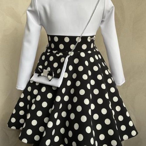 Платье Safi (122-134) M261 black (деми) Safi M261 black