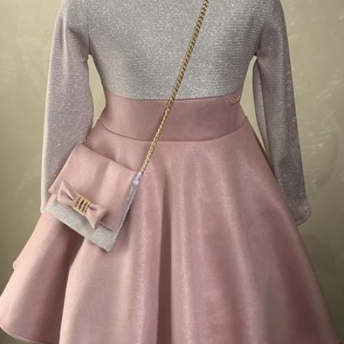 Платье Safi (122-134) M263 pink (деми) Safi M263 pink