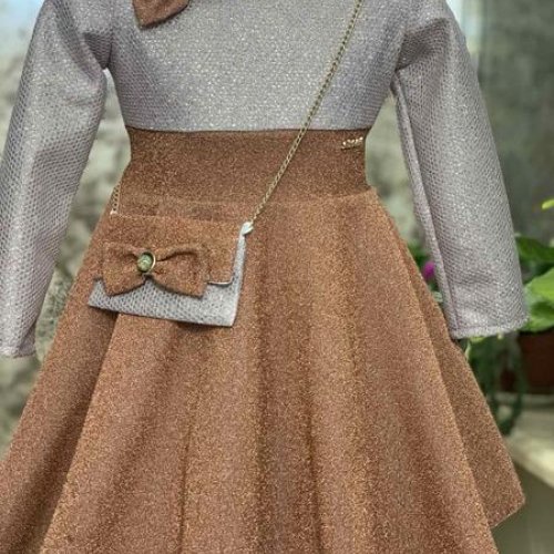 Платье Safi (104-116) M264 beige (деми) Safi M264 beige