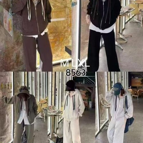 Костюм спорт Major (M-XL) 8563 black (зима) Major 8563 black