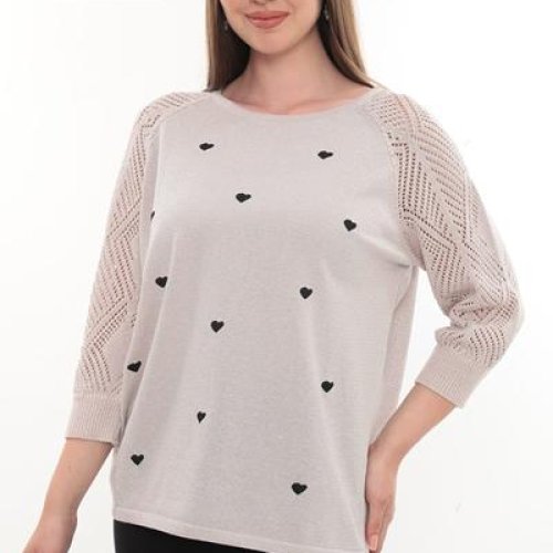 Свитер Julia (52-54) 2215 white (деми) Julia 2215 white