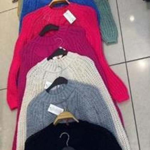 Свитер Julia (one size) JL253 d.grey (зима) Julia JL253 d.grey