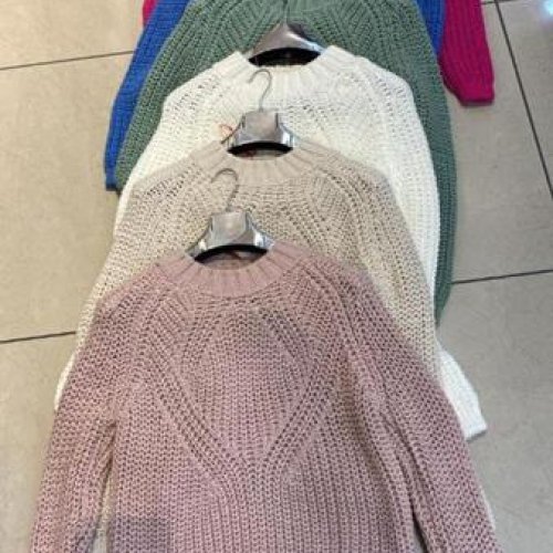 Свитер Julia (one size) JL371 crimson (зима) Julia JL371 crimson