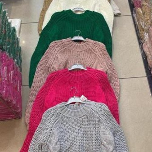 Свитер Julia (one size) JL400 d.green (зима) Julia JL400 d.green