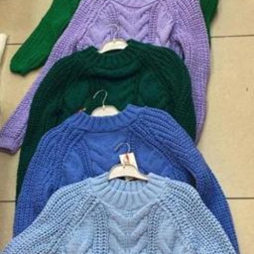 Свитер Julia (one size) JL406 blue (зима) Julia JL406 blue