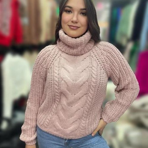 Свитер Julia (one size) JL431 beige (зима) Julia JL431 beige