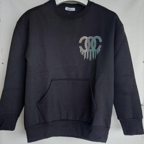 Худи Julia (48-50) JL439 black (зима) Julia JL439 black