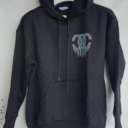 Худи Julia (48-50) JL441 black (зима) Julia JL441 black