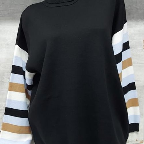 Свитер Julia (one size) JL472 black (зима) Julia JL472 black