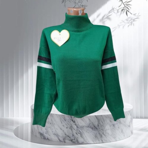 Свитер Julia (50-52) JL532 green (зима) Julia JL532 green