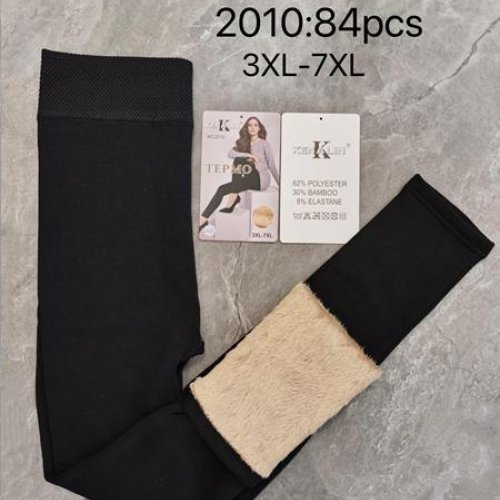 Лосины Kenalin (3XL-7XL) 2010 black (зима) Kenalin 2010 black