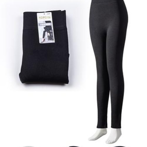 Лосины Kenalin (L-5XL) 303 black (зима) Kenalin 303 black