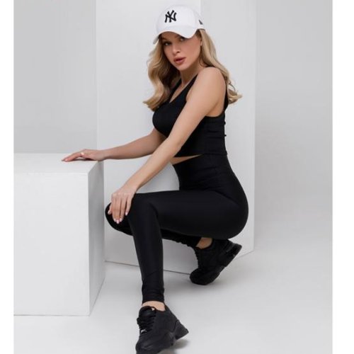 Лосины Kenalin (2XL-5XL) 4499 black (2XL-5X) (зима) Kenalin 4499 black (2XL-5X)