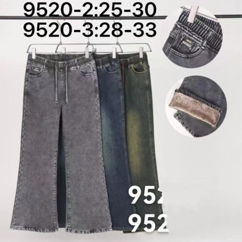 Джинсы Kenalin (28-33) 9521-2 blue (зима) Kenalin 9521-2 blue