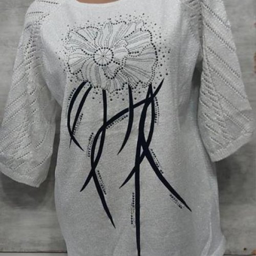 Свитер Julia (52-54) JL668 grey (деми) Julia JL668 grey