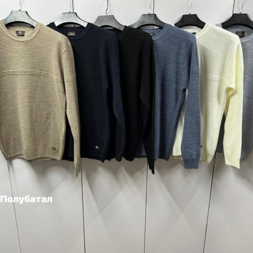 Свитер Navas (L-2XL) NW815 d.grey (зима) Navas NW815 d.grey