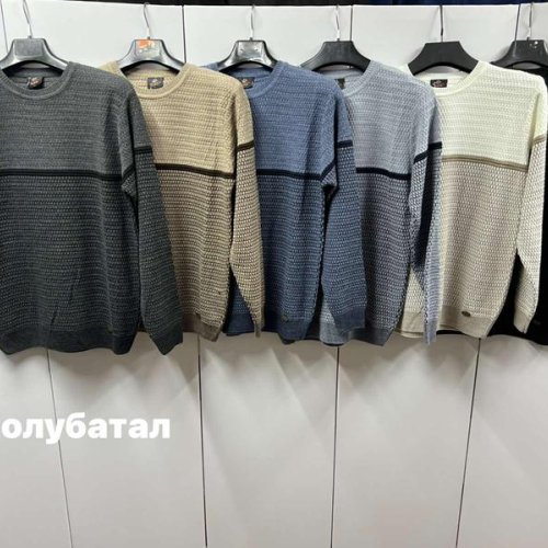 Свитер Navas (L-2XL) NW826 d.grey (зима) Navas NW826 d.grey