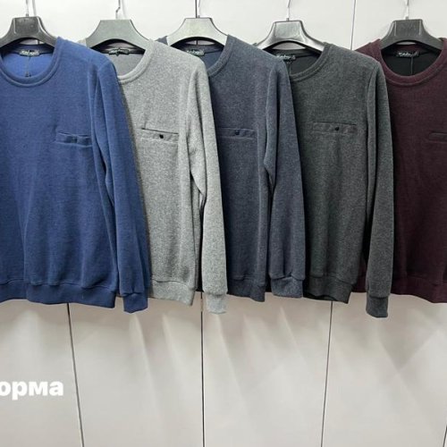 Свитер Navas (L-3XL) 17-32 blue (деми) Navas 17-32 blue