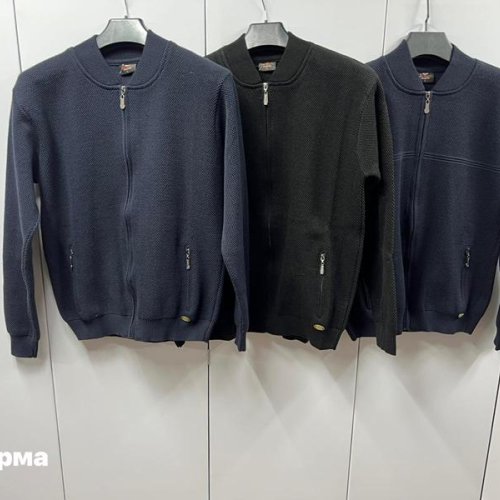 Кофта Navas (L-2XL) NW411 grey (зима) Navas NW411 grey