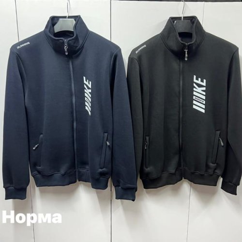 Кофта Navas (M-2XL) NW423 black (зима) Navas NW423 black