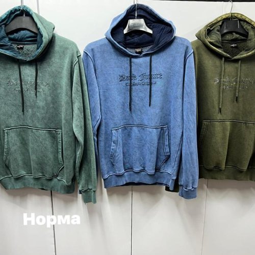 Худи Navas (M-2XL) NW429 l.blue (зима) Navas NW429 l.blue