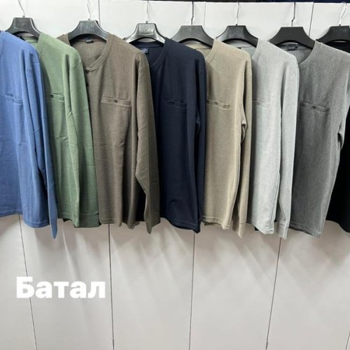 Свитер Navas (3XL-6XL) NW441 khaki (деми) Navas NW441 khaki