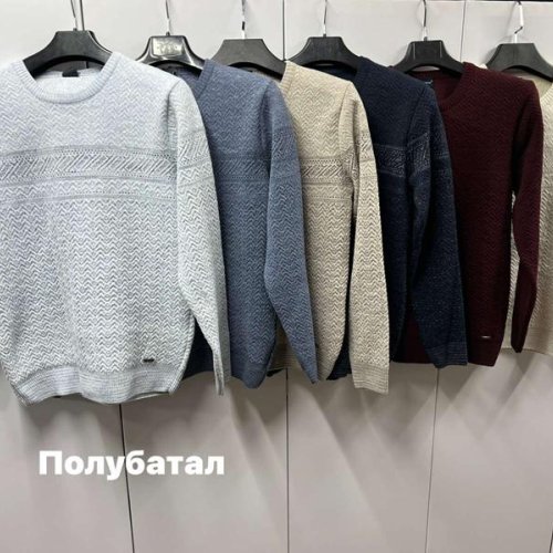 Свитер Navas (L-2XL) NW474 l.beige (зима) Navas NW474 l.beige