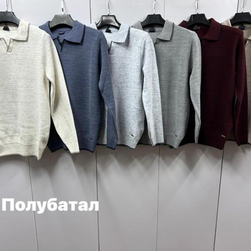 Свитер Navas (L-2XL) NW530 d.grey (зима) Navas NW530 d.grey