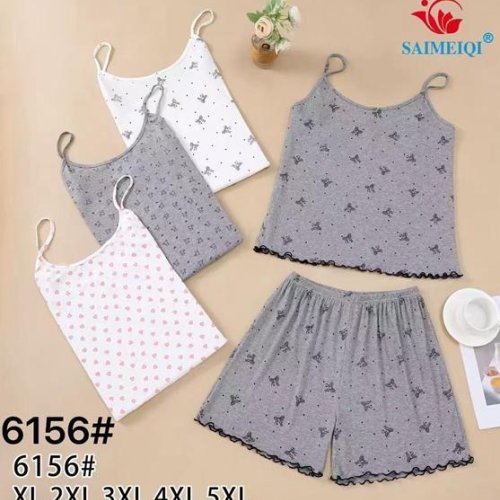 Пижама Estima (XL-5XL) 6156 grey (деми) Estima 6156 grey