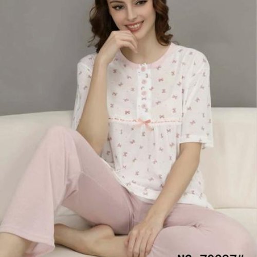 Пижама Estima (M-3XL) 70387 powder (деми) Estima 70387 powder