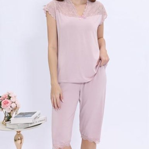 Пижама Estima (M-3XL) 70389 powder (деми) Estima 70389 powder