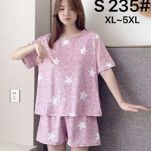 Пижама Estima (XL-5XL) S235 pink (деми) Estima S235 pink