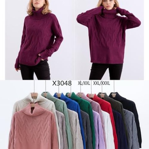 Свитер Estima (48-52) X3048 mix (зима) Estima X3048 mix