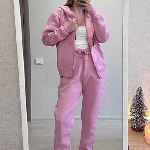 Костюм спорт FSN (42-48) 5033 pink (зима) FSN 5033 pink