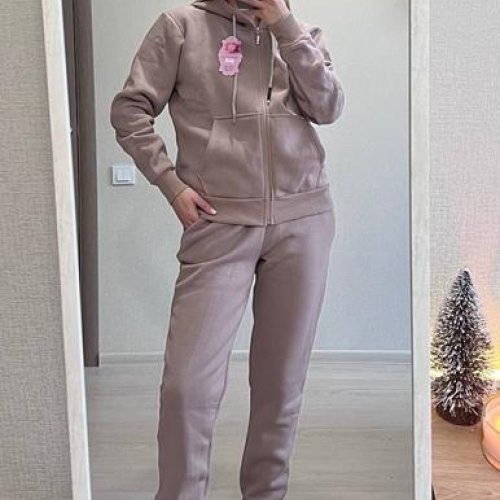 Костюм спорт FSN (42-48) 5033 beige (зима) FSN 5033 beige