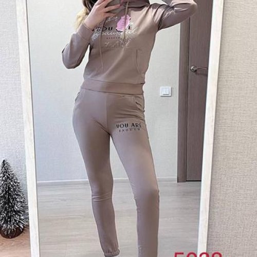 Костюм спорт FSN (42-44) 5028 d.beige (деми) FSN 5028 d.beige