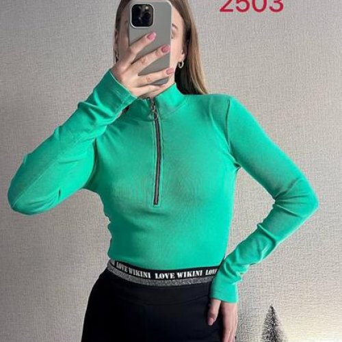 Свитер FSN (42-46) 2503 green (деми) FSN 2503 green