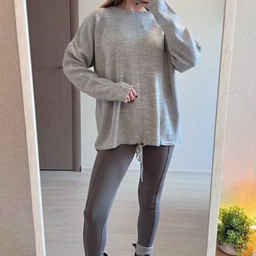 Свитер FSN (46-52) 5016 grey (деми) FSN 5016 grey