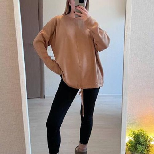 Свитер FSN (46-52) 5016 beige (деми) FSN 5016 beige