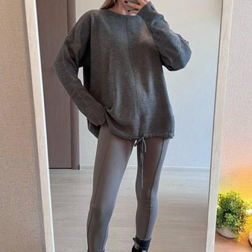 Свитер FSN (46-52) 5016 d.grey (деми) FSN 5016 d.grey